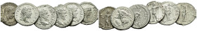 Septimius Severus, 193-211 Lot of 6 Denarii. III cent