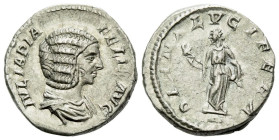 Julia Domna, wife of Septimius Severus Denarius Rome circa 211-217