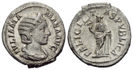 Julia Mamaea, mother of Severus Alexander Denarius Rome circa 222-235
