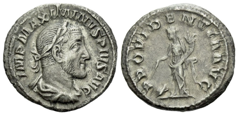 Maximinus I, 235-238 Denarius Rome circa 236-238, AR 19.00 mm., 3.04 g.
Laureat...