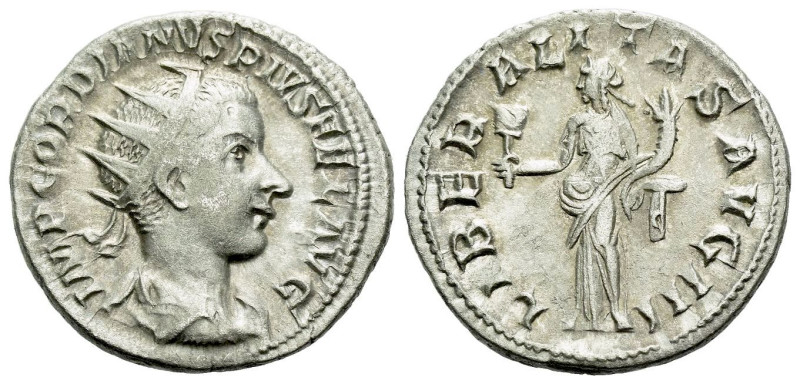Gordian III, 238-244 Antoninianus Rome circa 240, AR 20.00 mm., 3.93 g.
Radiate...