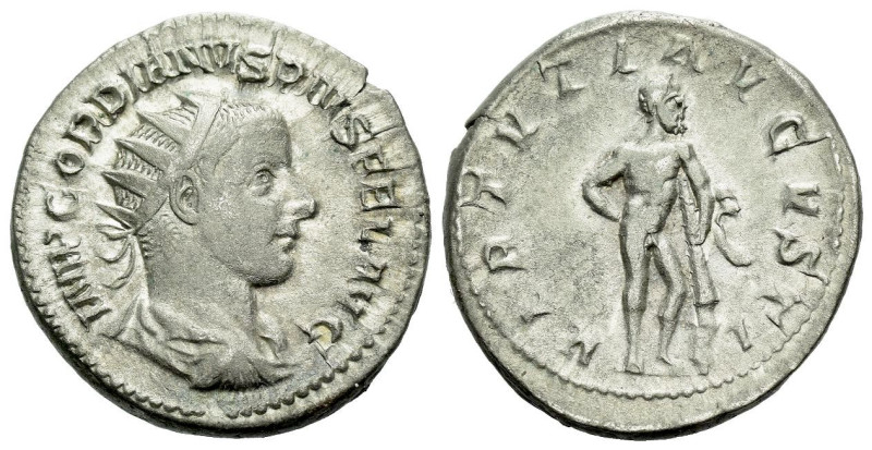 Gordian III, 238-244 Antoninianus Rome circa 241-243, AR 20.00 mm., 5.96 g.
Rad...