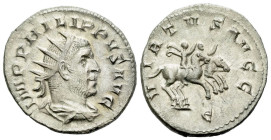 Philip I, 244-249 Antoninianus Rome circa 247 - Ex Hirsch sale 151, 1986.