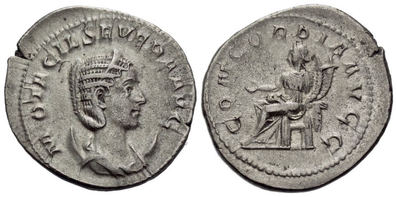 Otacilia Severa, wife of Philip I Antoninianus Rome circa 246-248, AR 21.00 mm.,...