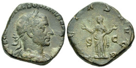 Trebonianus Gallus, 251-253 Sestertius Rome circa 251-253