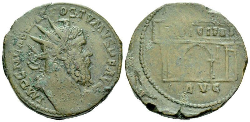 Postumus, 259-268 Double sestertius Lugdunum circa 260, Æ 30.00 mm., 18.13 g.
R...