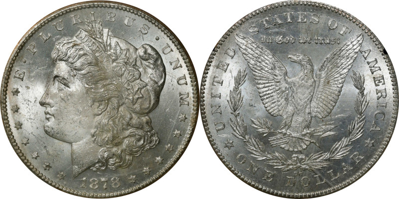 1878-CC GSA Morgan Silver Dollar. MS-63 (NGC).

The original box and card are ...