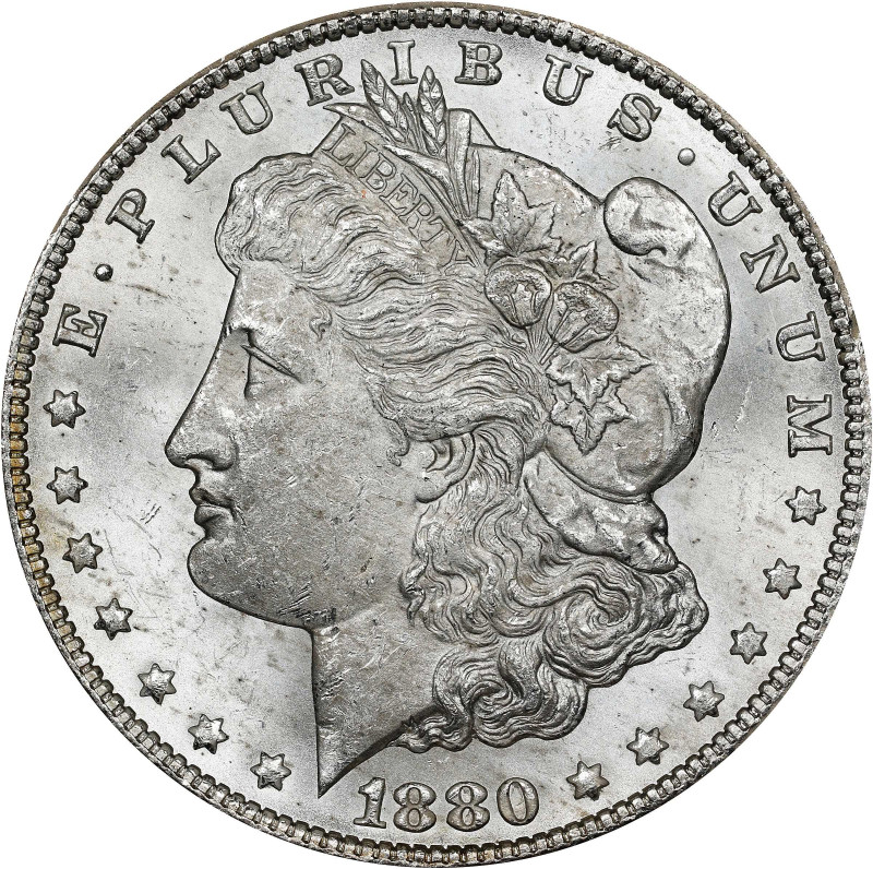 1880/79-CC GSA Morgan Silver Dollar. Reverse of 1878. Mint State (Uncertified)....