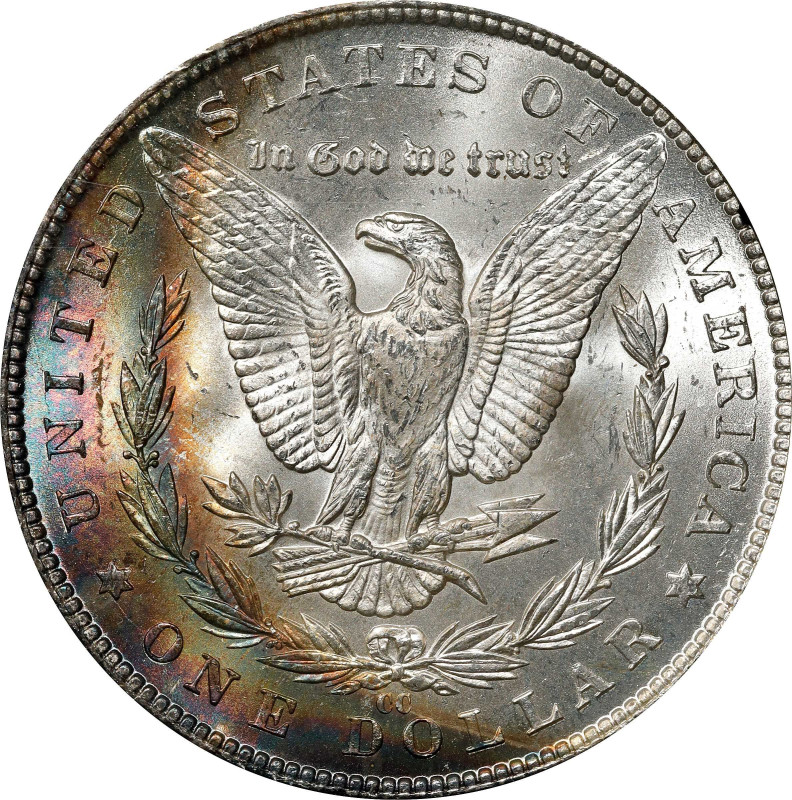 1884-CC GSA Morgan Silver Dollar. MS-65 (NGC).

The original box and card are ...