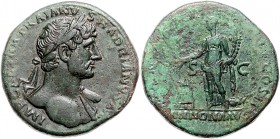 Rom - Kaiserzeit Antoninus Pius für Faustina II. 138-161 Sesterz 140-144 n.Chr. Kaiserportrait, Rs. Pax n.l. RIC 616. BMC 1265. 
23,30g ss