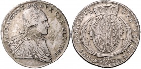 Sachsen - Kurfürstentum ab 1806 Königreich Friedrich August III. 1763-1806 Ausbeutekonventionstaler 1802 IEC Kahnt 412. Dav. 851. Buck 212d. Thun 290....