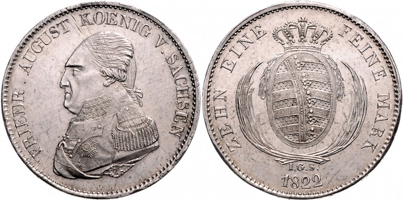 Sachsen - Kurfürstentum ab 1806 Königreich Friedrich August I. 1806-1827 Konvent...