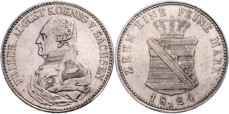 Sachsen - Kurfürstentum ab 1806 Königreich Friedrich August I. 1806-1827 Konvent...
