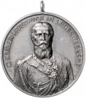 Deutsch-Südwestafrika Silbermedaille o.J. a.d. Loge Kaiser Friedrich III Lüderitzbucht", Rs: leer (f. Gravur), i.Rd: 950 SILBER "
m. Orig.Öse 30,0mm ...