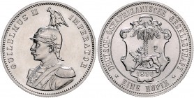 Deutsch-Ostafrika 1 Rupie 1890 J. 713. 
 vz-st