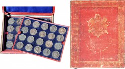 Großbritannien George III. 1760-1820 Medaillen-Serie 1820 Mudies Nationale Suiten-Medaillenserie von 1820. Kompletter Satz von 40 Medaillen zum Gedenk...