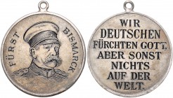 Sammlung Otto v. Bismarck Messingmedaille o.J. graviert Wir Deutschen fürchten Gott aber sonst nichts auf der Welt" Bennert 345. Slg. Bö. -. "
m. Ori...
