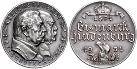 Medaillen von Karl Goetz Silbermedaille 1931 Zur Erinnerung an die Reichsgründung 1871, i.Rd: BAYER. HAUPTMÜNZAMT FEINSILBER Kien. 457. Slg. Bö. 6232....