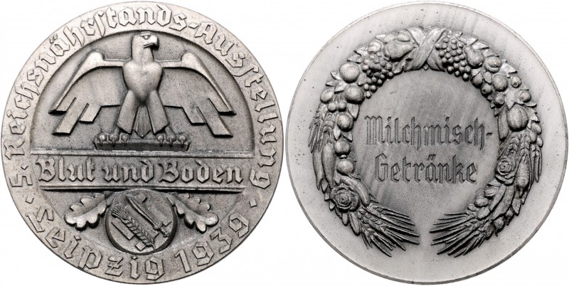 - Allgemeine Medaillen Zinkmedaille 1939 der Reichsnährstands-Ausstellung Leipzi...