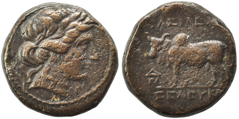 SELEUKID KINGS of SYRIA. Seleukos II Kallinikos, 246-226 BC. Ae (bronze, 5.21 g,...