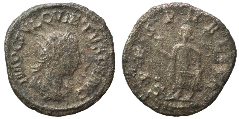 Quietus, usurper, 260-261. Antoninianus (billon, 2.93 g, 20 mm), Samosata. IMP C...