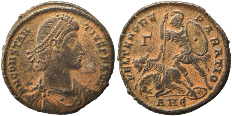 Constantius II, 337-361. Centenionalis (bronze, 5.39 g, 22 mm), Antioch. D N CON...