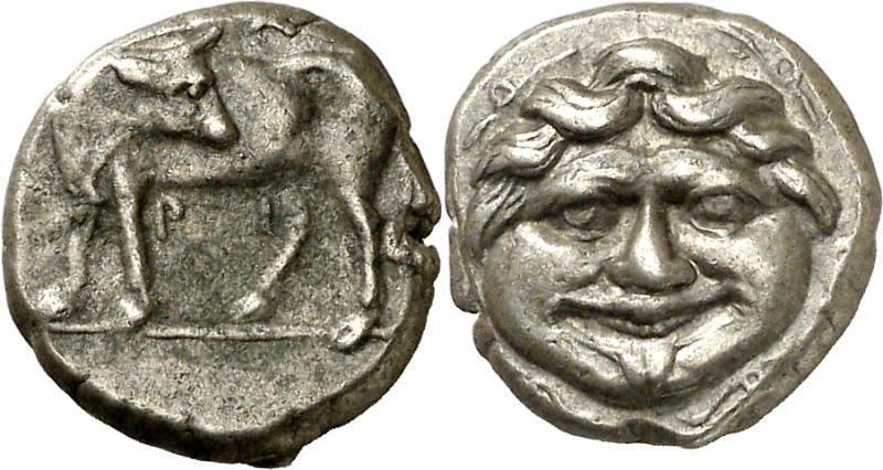 (350-300 a.C.). Misia. Parion. Hemidracma. (S. 3919). 2,13 g. MBC+/EBC-.