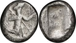(450-330 a.C.). Lidia. Siglos. (S. 4682). 5,14 g. MBC-.