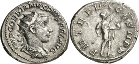 (241-242 d.C.). Gordiano III. Antoniniano. (Spink 8646) (S. 253) (RIC. 92). 4,84 g. EBC-/MBC+.
