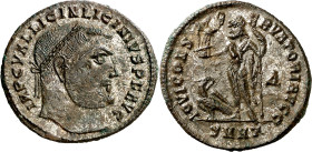 (313-315 d.C.). Licinio padre. Heraclea. Follis. (Spink 15242) (Co. 108) (RIC. 6). 3,95 g. EBC-.