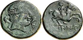 Dabaniu (en Aragón). As. (FAB. 886) (ACIP. 1610). Pátina verde. 8,90 g. MBC-.