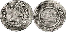 Califato. AH 341. Abderrahman III. Medina Azzahra. Dirhem. (V. 422) (Fro. 12). 3,53 g. MBC-.