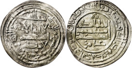 Califato. AH 365. Al-Hakem II. Al Andalus. Dirhem. (V. 496) (Fro. anv. 15, rev. 14). 2,86 g. MBC.