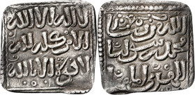 Almohades. A nombre del Mahdí. Dirhem. (V. 2088) (Hazard 1101). 1,56 g. EBC.