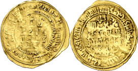 Grandes Seljúcidas. AH 44(-). Rukd al-Din Abu Talib Tughril Beg. (Nishapur). Dinar. (S. Album 1665) (Mitchiner W. of I. 876 sim). Gran parte de las le...