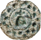 Agramunt. Pugesa incusa. (Cru.L. 1007) (Cru.C.G. 3603). 0,53 g. MBC.