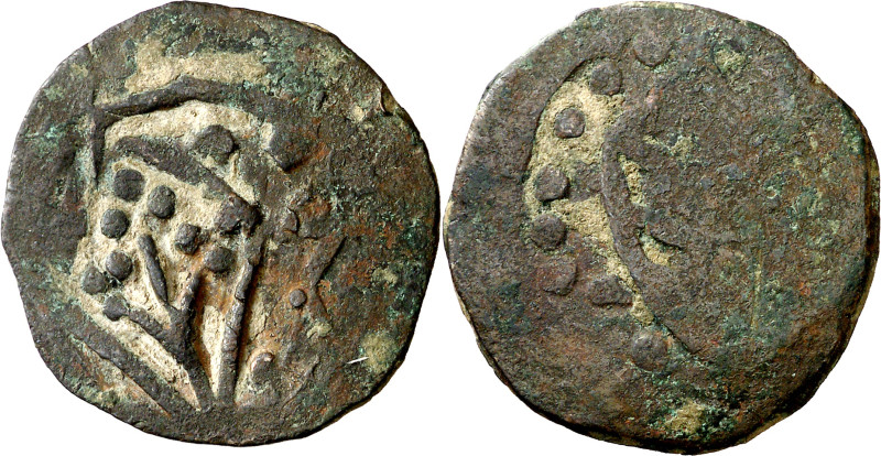 L'Albi. Senyal. (Cru.L. 1015) (Cru.C.G. 3618). Contramarca: triple cardo sobre u...