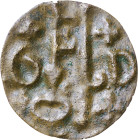 Lleida. Pellofa. (Cru.L. 1780). Valor: 6 D. Latón. 0,55 g. MBC-.