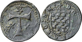 Tarragona. Senyal. (Cru.L. 2150) (Cru.C.G. 3866). 5,54 g. MBC-.