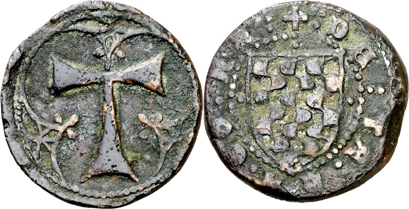 Tarragona. Senyal. (Cru.L. 2150.1) (Cru.C.G. 3866). 7,16 g. MBC/MBC+.