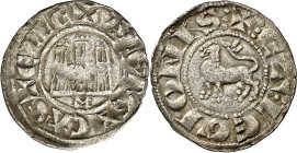 Alfonso X (1252-1284). Murcia. Dinero prieto. (AB. 253, como pepión). Escasa. 0,98 g. MBC.