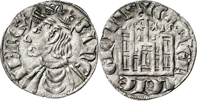 Sancho IV (1284-1295). León. Cornado. (AB. 299.4). Ex M. Sisó 03/1988. 0,78 g. M...