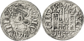 Sancho IV (1284-1295). Burgos. Cornado. (AB. 296). 0,65 g. MBC+.