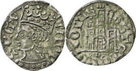 Alfonso XI (1312-1350). León. Cornado. (AB. 338.1). Ex Áureo 16/10/1996, nº 2184. 0,74 g. MBC.