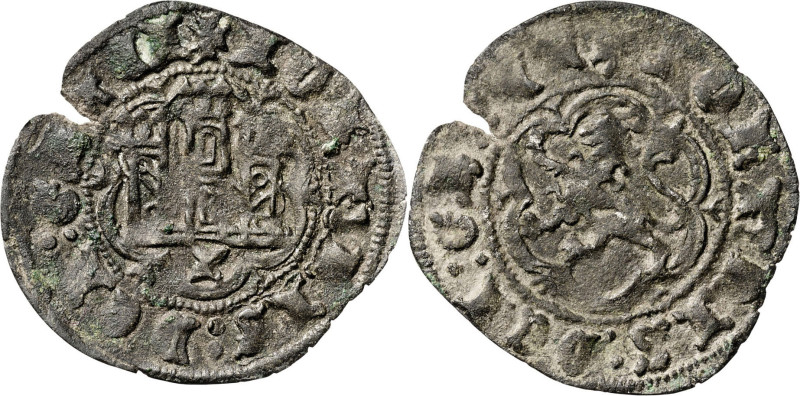 Juan II (1406-1454). Cuenca. Blanca. (AB. 627). Pequeña grieta en el borde del c...