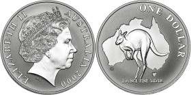 Australia. 2000. 1 dólar. (KM. 490.1). AG. 32,42 g. S/C.
