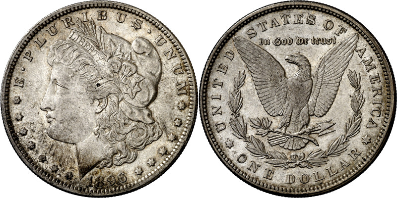 Estados Unidos. 1896. Filadelfia. 1 dólar. (KM. 110). 26,71 g. EBC.