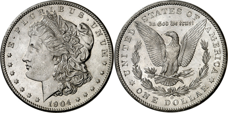 Estados Unidos. 1904. O (Nueva Orleans). 1 dólar. (KM. 110). Escasa así. AG. 26,...