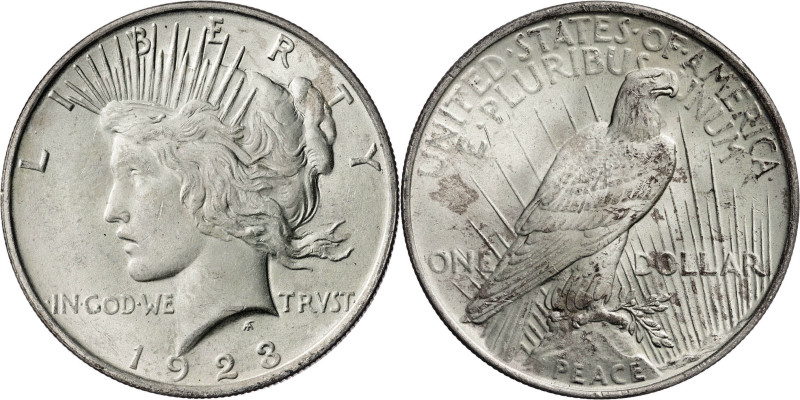 Estados Unidos. 1923. Filadelfia. 1 dólar. (KM. 150). AG. 26,73 g. EBC+.