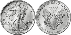 Estados Unidos. 1988. Filadelfia. 1 dólar. (KM. 273). AG. 31,52 g. S/C.